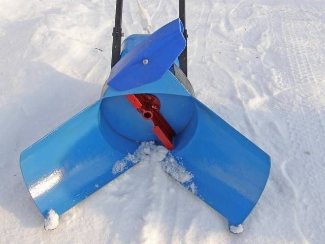 Как сделать снегоуборочный из крота